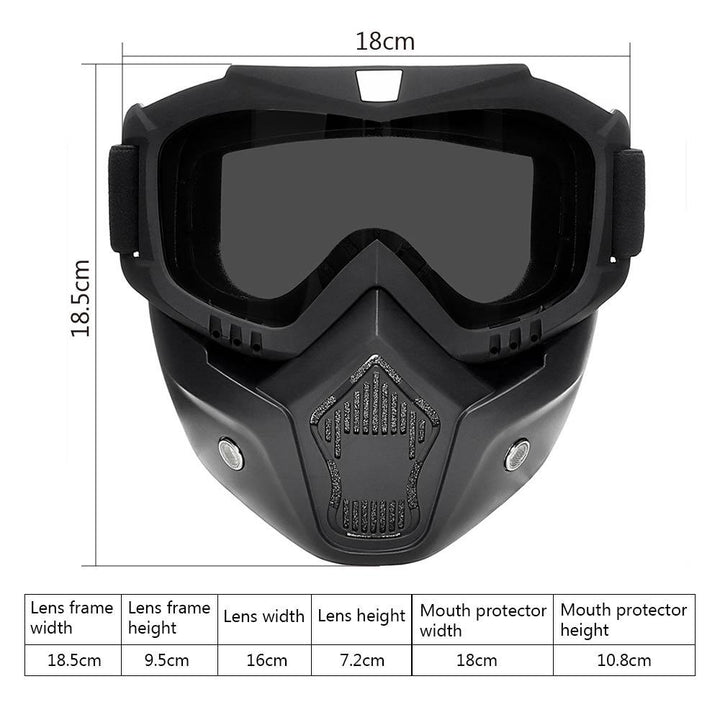 Bike Face Mask Windproof & Breathable Riding Protection