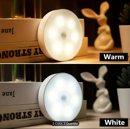 Motion Sensor USB Rechargeable LED Night Light